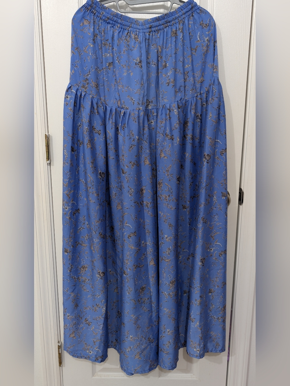 Kantha Bae Palazzo Pants (Unigue Blue Floral)